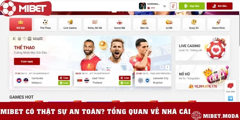 Tổng quan về nhà cái uy tín số một Mibet