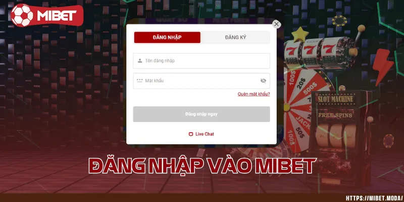 Đăng nhập Mibet